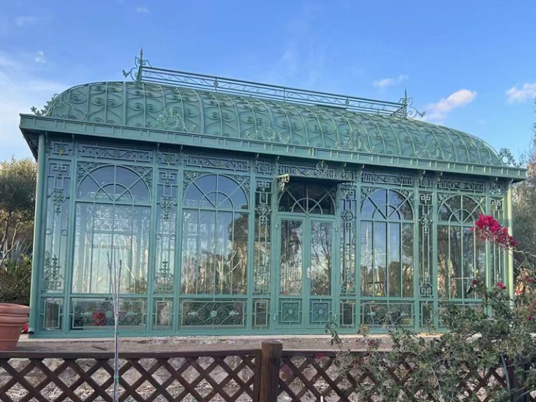 Victorian Outdoor Glass Garden Greenhouse